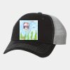 Contrast-Stitch Mesh-Back Cap Thumbnail