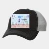 Contrast-Stitch Mesh-Back Cap Thumbnail