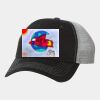 Contrast-Stitch Mesh-Back Cap Thumbnail