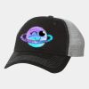 Contrast-Stitch Mesh-Back Cap Thumbnail