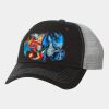 Contrast-Stitch Mesh-Back Cap Thumbnail