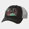 Contrast-Stitch Mesh-Back Cap Thumbnail