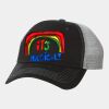 Contrast-Stitch Mesh-Back Cap Thumbnail