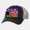 Contrast-Stitch Mesh-Back Cap Thumbnail