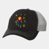 Contrast-Stitch Mesh-Back Cap Thumbnail