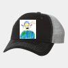 Contrast-Stitch Mesh-Back Cap Thumbnail