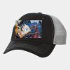 Contrast-Stitch Mesh-Back Cap Thumbnail