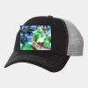 Contrast-Stitch Mesh-Back Cap Thumbnail