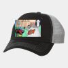 Contrast-Stitch Mesh-Back Cap Thumbnail
