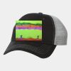 Contrast-Stitch Mesh-Back Cap Thumbnail