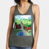 Women's Perfect Blend ® CVC V Neck Tank Thumbnail
