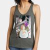 Women's Perfect Blend ® CVC V Neck Tank Thumbnail