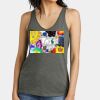 Women's Perfect Blend ® CVC V Neck Tank Thumbnail